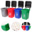 2Sets Colored Mini Trash Cans Educational Kids Garbage Sorting Toys 10