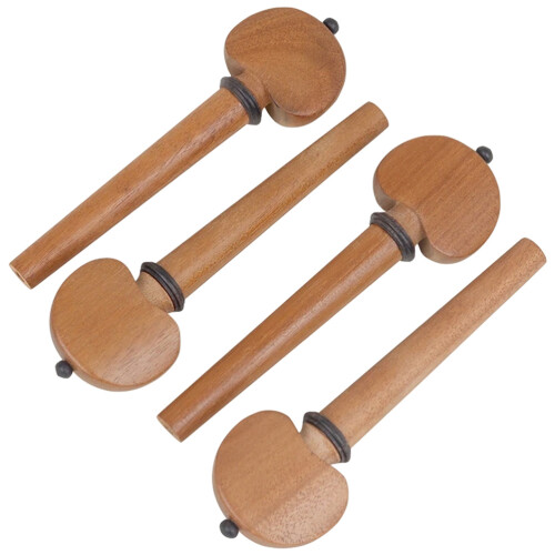 8Pcs Coffee Wood Cello Pegs Practical Replacement Tuning Accessories 2