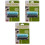 3Pcs Hard Plastic Cable Cord Holders Adhesive Wire Organizers Assorted 2