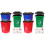 2Sets Colored Mini Trash Cans Educational Kids Garbage Sorting Toys 4