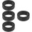 40Pcs Durable Black Plastic Sink Hose Washers Sealing Gaskets 8
