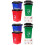 2Sets Colored Mini Trash Cans Educational Kids Garbage Sorting Toys 7