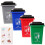 2Sets Colored Mini Trash Cans Educational Kids Garbage Sorting Toys 2