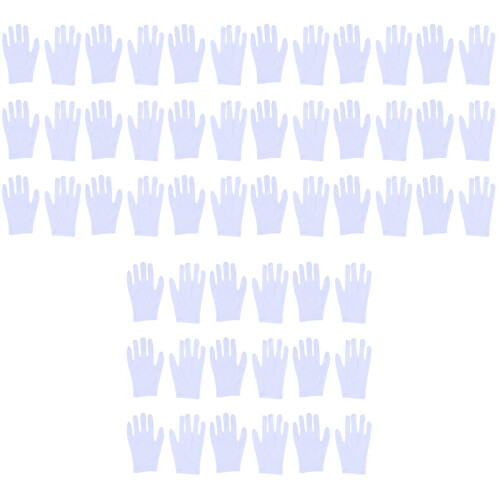 36Pairs White Cotton Work Gloves Elastic Thickened for Workplace Use 1