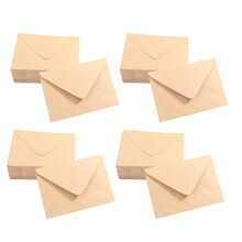 200Pcs Beige Mini Envelopes for Wedding and Business Cards