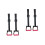 2Sets Kids Pull Rings Baby Bed Hand Rings Portable Grip 5