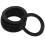 40Pcs Durable Black Plastic Sink Hose Washers Sealing Gaskets 3