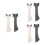 6Pcs Assorted Color Silicone Cat Feeding Scoop and Tool 8