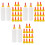 3Sets Supple Pacifier Plastic Milk Bottles for Feeding Young Livestock 4