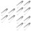 3Sets Lightweight Serving Tong Stainless Steel Kitchen Use 5