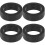 40Pcs Durable Black Plastic Sink Hose Washers Sealing Gaskets 6