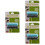 3Pcs Hard Plastic Cable Cord Holders Adhesive Wire Organizers Assorted 5