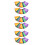 6Sets Easy-on Numbered Cone Covers Bright Digital Logos for Training 9