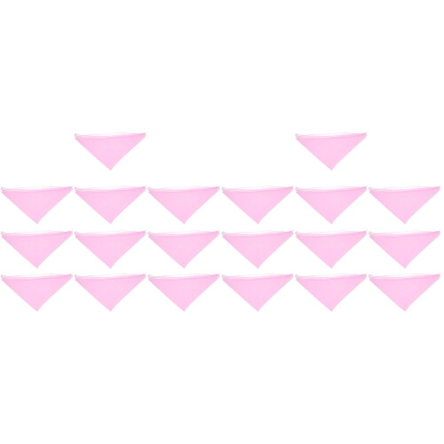 2 Pcs Solid Color Square Scarf Women'S Toddler Performance Props 1