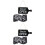 4Pcs Versatile Black Hanging Open Closed Signs for Storefronts 6