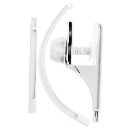 3Pcs Durable White Plastic Crib Mobile Holder Arm Stand