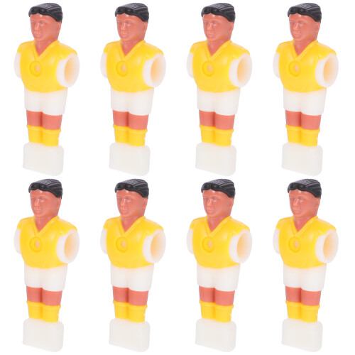 16Pcs Durable Plastic Mini Football Player Figures for Soccer Table 2