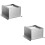 2Pcs Stainless Steel Tofu Making Mold Convenient Kitchen Tool 5