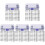 5Sets Carbon Steel Countersunk Screws Laptop Computer Part Assortment 2