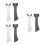 6Pcs Assorted Color Silicone Cat Feeding Scoop and Tool 7