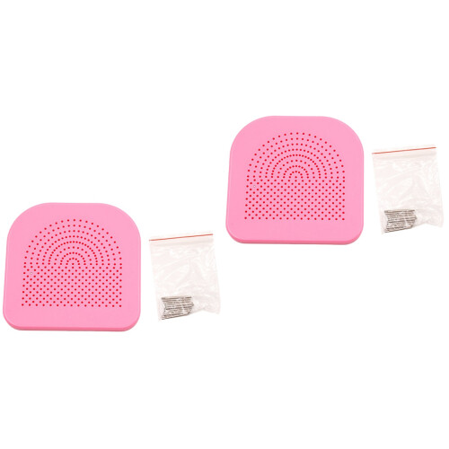 2Pcs Pink DIY Handmade Material Quiller’s Grid Paper Tool 2
