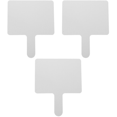 3Pcs Writable White Quick Response Answer Boards Kids Teaching Tools 1