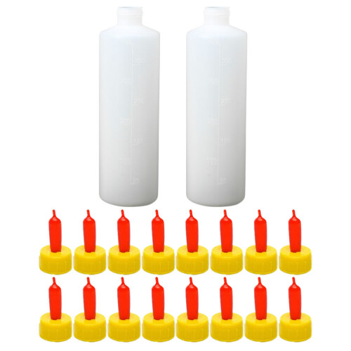 3Sets Supple Pacifier Plastic Milk Bottles for Feeding Young Livestock 1