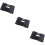 3Pcs Black Weight Scale with Backlight Indicator 9