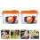 6Pcs Biology Teaching Props Magnifier Observation Boxes 7