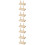 8Pcs Sewing Thread Rack Wooden Spool Holder with Stable Design Khaki 7