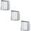 6Pcs Water-Resist Adhesive Outlet Covers Black Pc Socket Protectors 9