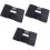 3Pcs Black Weight Scale with Backlight Indicator 3