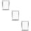 3Pcs Reusable Aluminum Alloy Screen Printing Frames Silver DIY Set 8