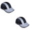 2Pcs Black Silver Fashion Motorcycle Lightweight Protective Cap 6