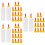 3Sets Supple Pacifier Plastic Milk Bottles for Feeding Young Livestock 7