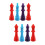 8Pcs Baby Teether Necklaces Assorted Silicone Sensory Toys 4