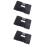 3Pcs Black Weight Scale with Backlight Indicator 8
