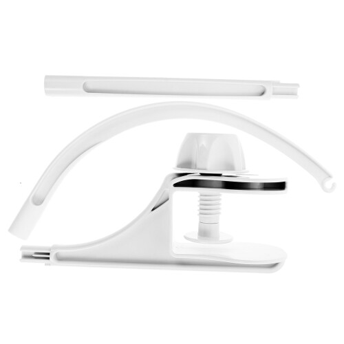 3Pcs Durable White Plastic Crib Mobile Holder Arm Stand 2