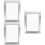 3Pcs Reusable Aluminum Alloy Screen Printing Frames Silver DIY Set 7