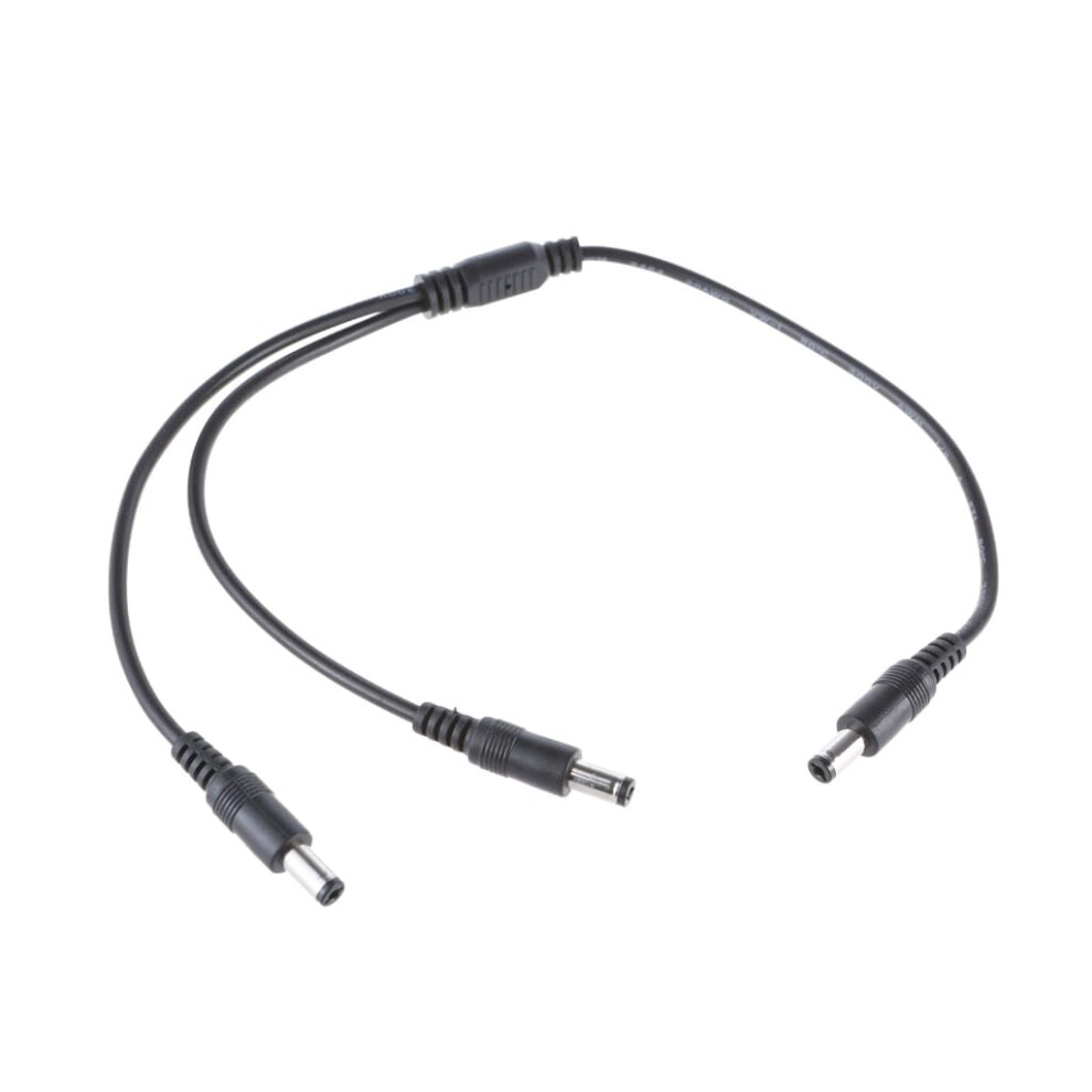 Dc Power Splitter Cable 5.5Mm Dual Male Y Adapter For Cctv Camera Led And Router Light 9099447343284