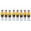 16Pcs Durable Plastic Mini Football Player Figures for Soccer Table 2