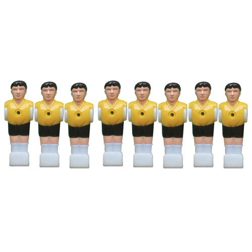 16Pcs Durable Plastic Mini Football Player Figures for Soccer Table 1