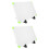 2Sets Magnetic Plastic Whiteboard Dry Erase Board for Home Notes 7