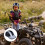 2Pcs Black Silver Fashion Motorcycle Lightweight Protective Cap 9