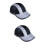 2Pcs Black Silver Fashion Motorcycle Lightweight Protective Cap 7