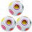 3 stuks rainbow voetbal fidget stressverlichting 1
