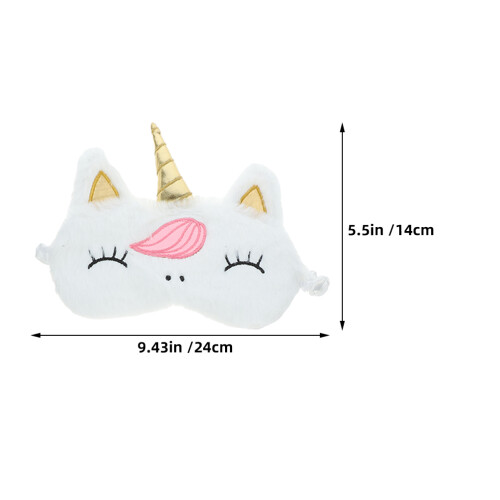 4Stk Schlafmasken Aus Polyester Und Bunt 1