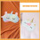4Stk Schlafmasken Aus Polyester Und Bunt 9