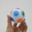 3 stuks rainbow voetbal fidget stressverlichting 5
