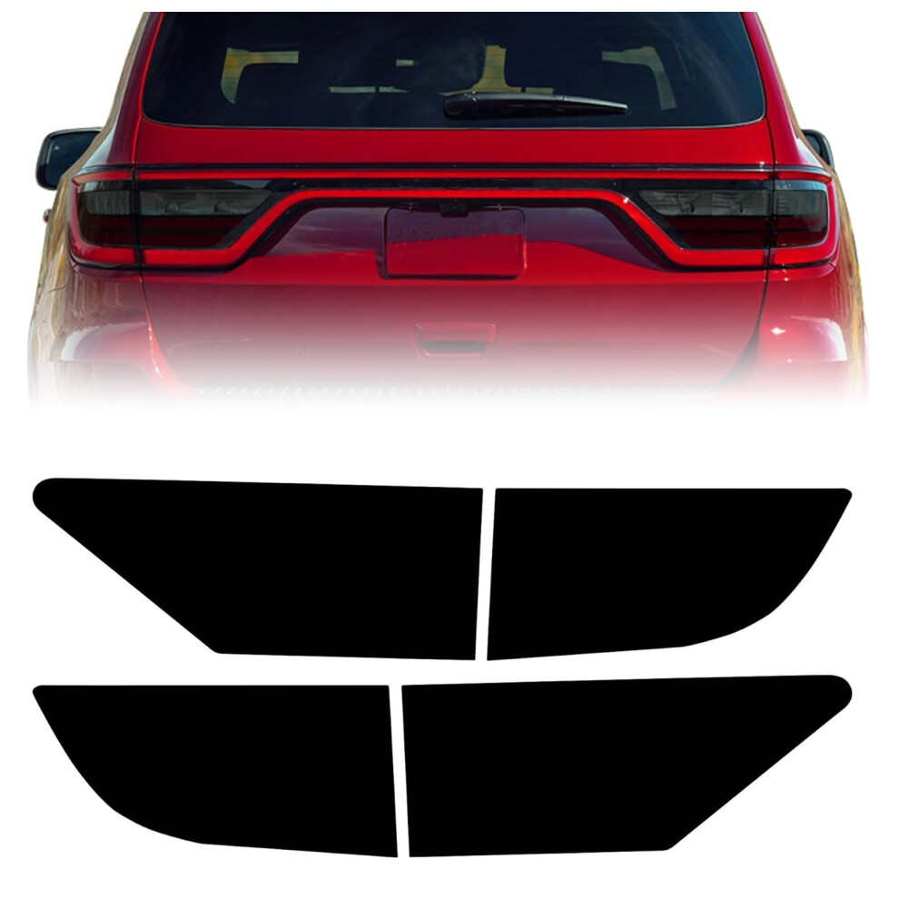 Tail Tint Precut Vinyl Overlay For Dodge Durango 20142021 Blackout Cover Bubble Light 9113335596399